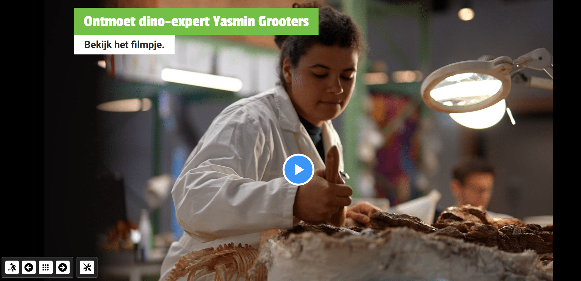 dino expert yasmin grooters